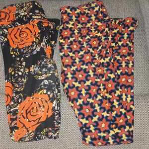 Multicolor Geometric Leggings